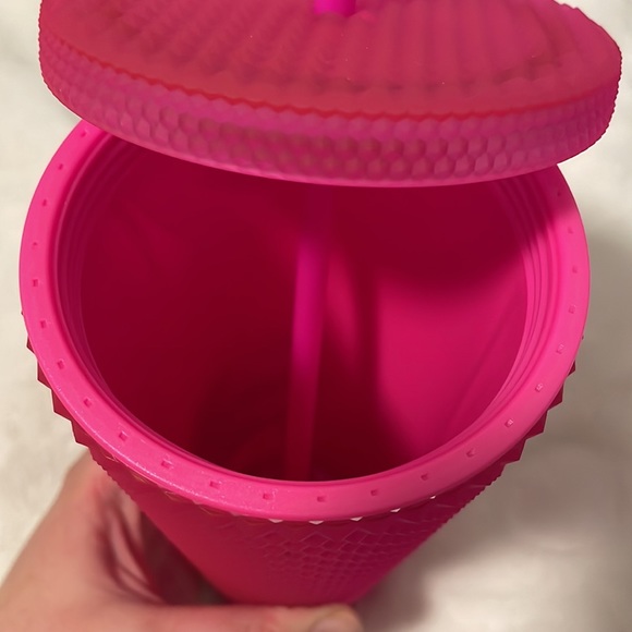 Starbucks Limited Edition Hot Pink Soft touch tumbler - Picture 3 of 3